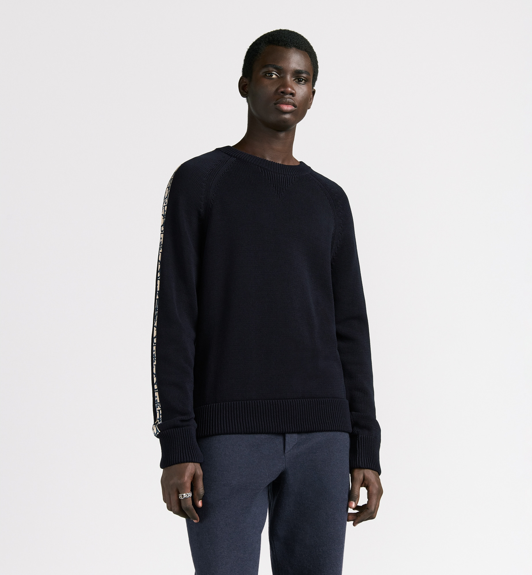 Sweater with Dior Oblique Inserts - 2
