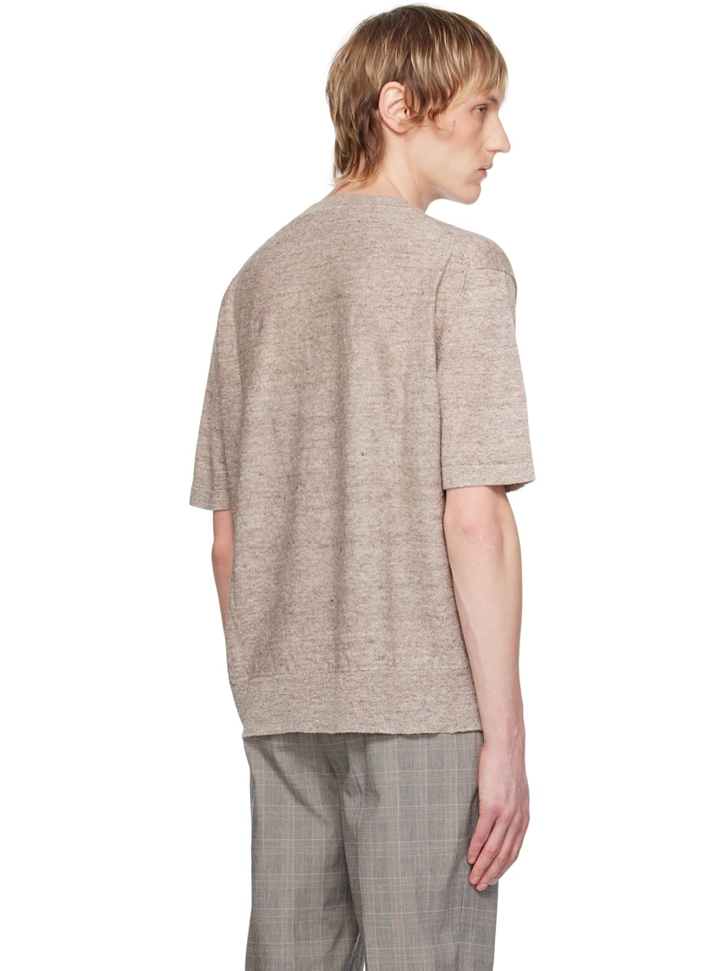 Beige Mark T-Shirt - 3