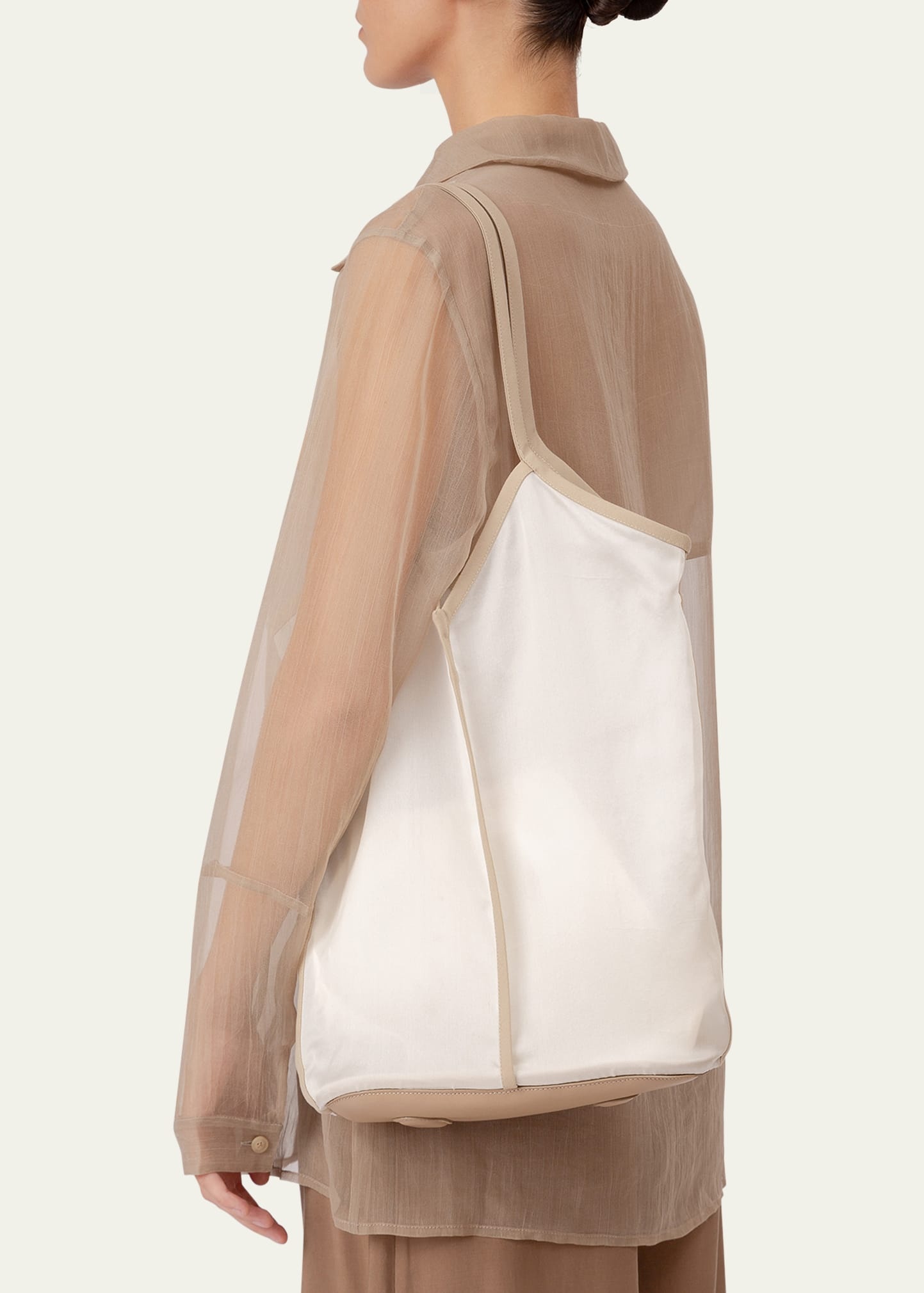Calella Small Mesh Silk Tote Bag - 2