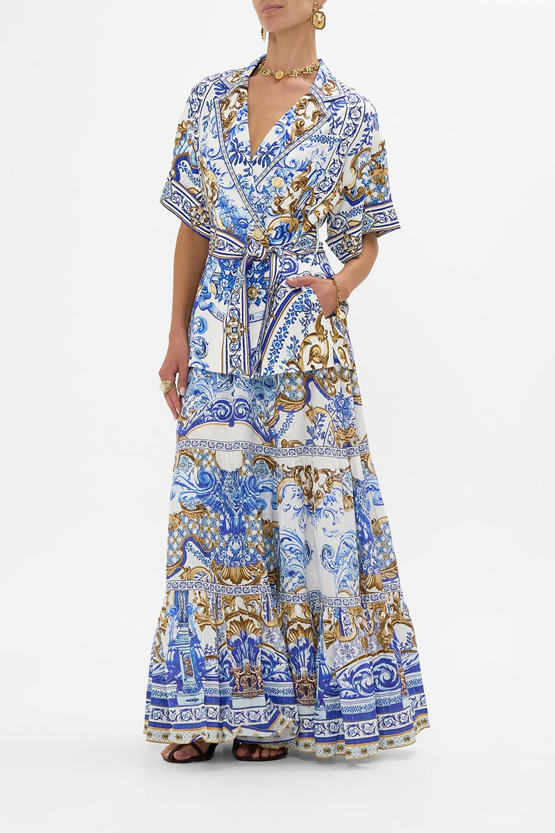 DOUBLE BREASTED SHORT SLEEVE JACKET 4