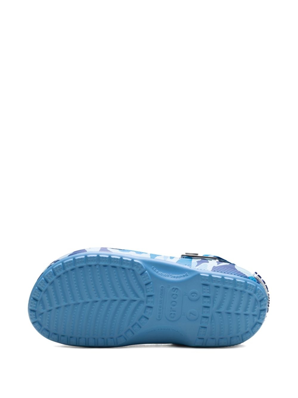 x A Bathing Ape Clog "Blue Camo" sneakers - 5