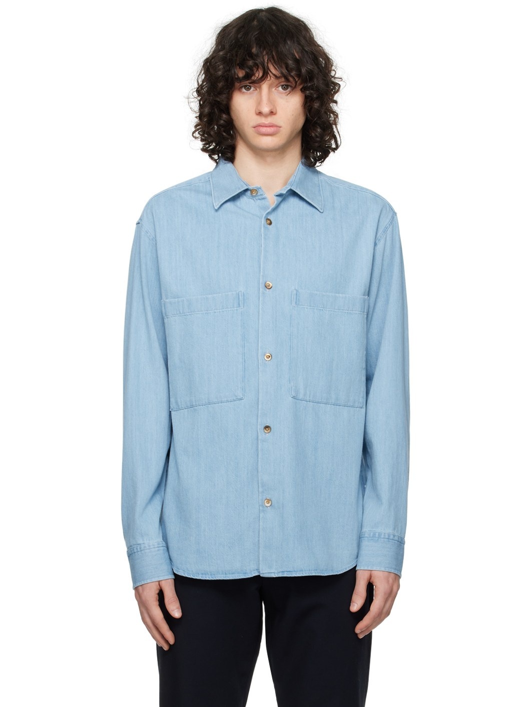 Blue Freddy 5766 Denim Shirt - 1