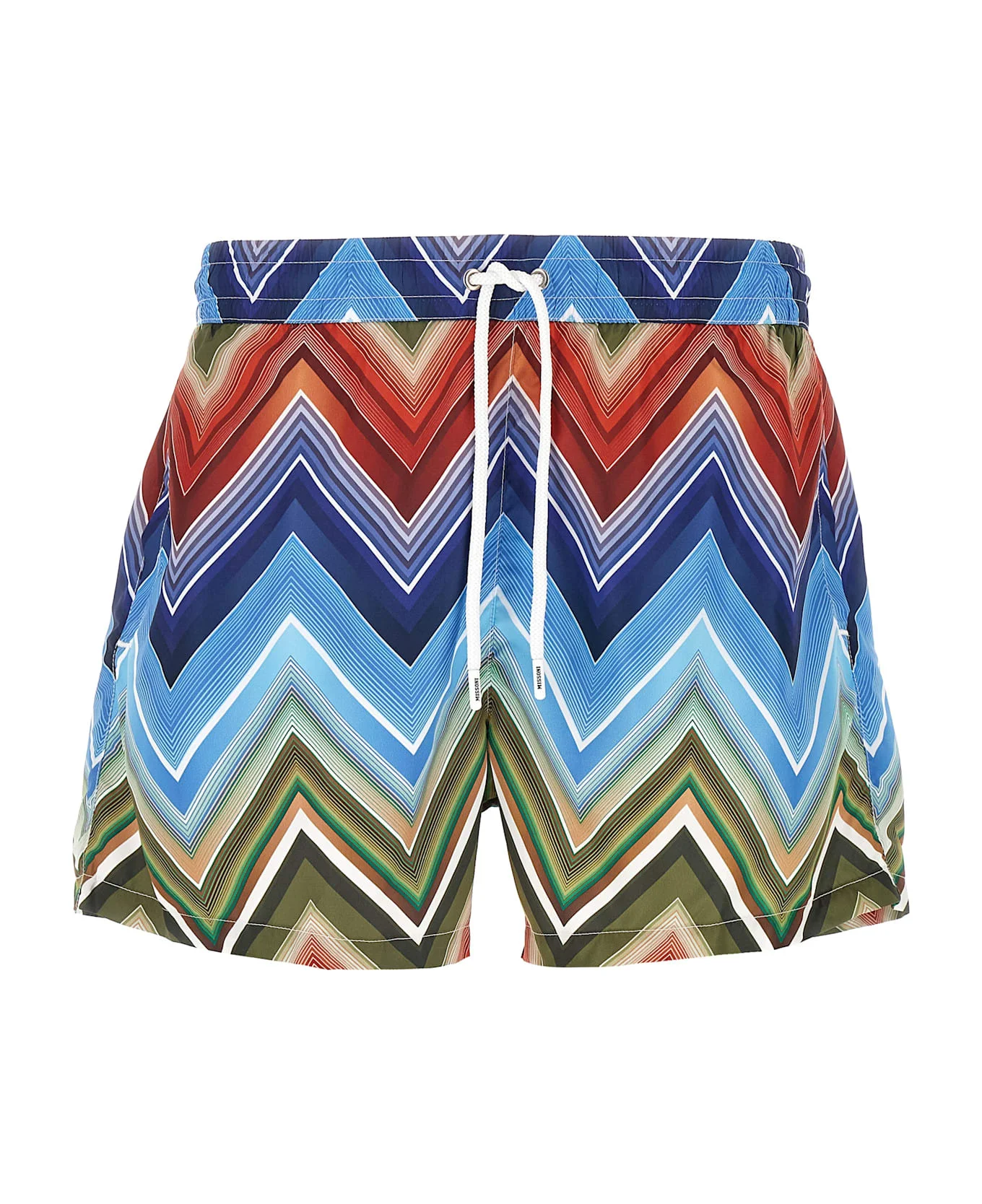 Macro Zigzag Swimsuit - 1