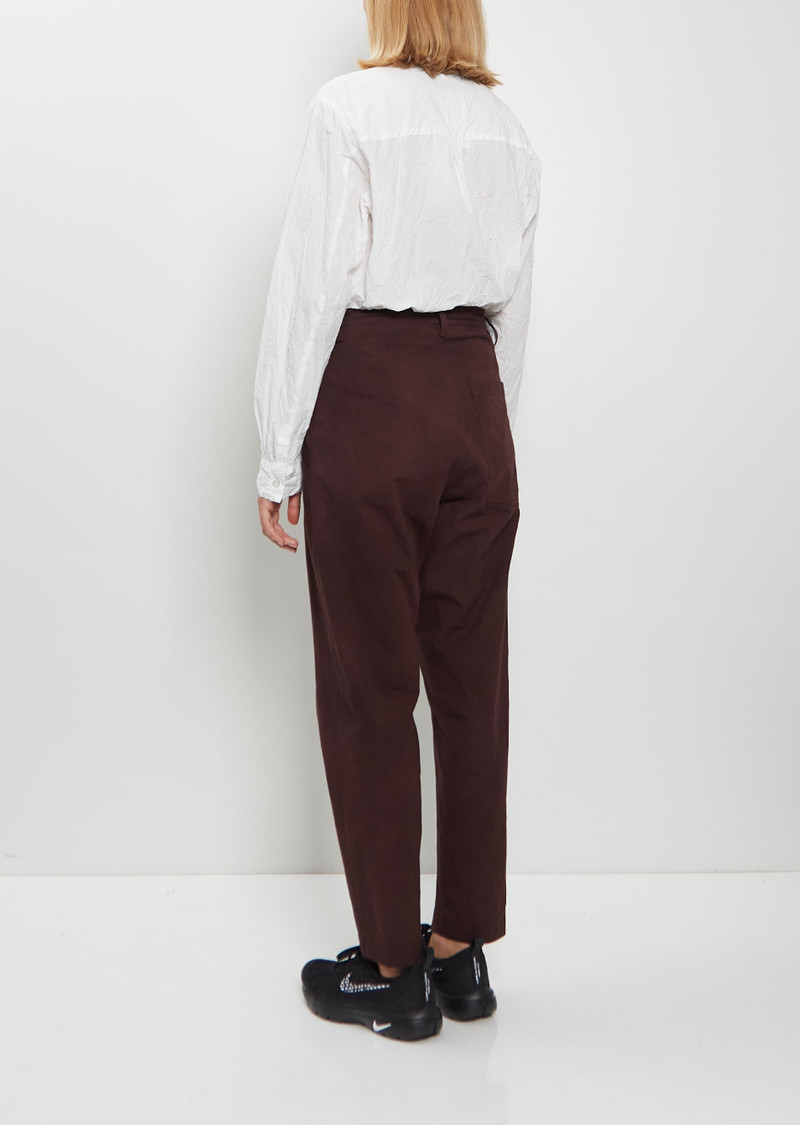 Y's Cotton Wool Tapered Pants outlook