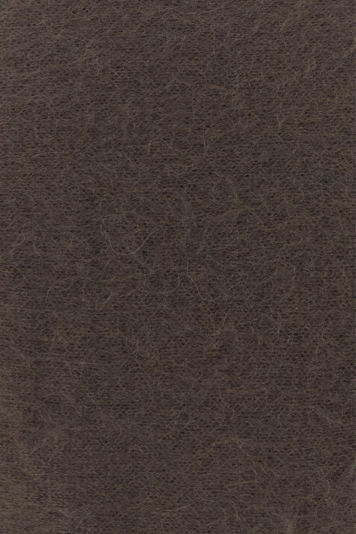 Brown mohair blend cape - 3