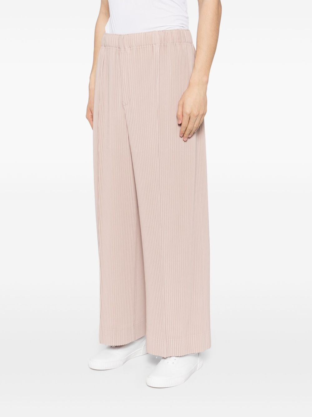 pleated cropped trousers - 3