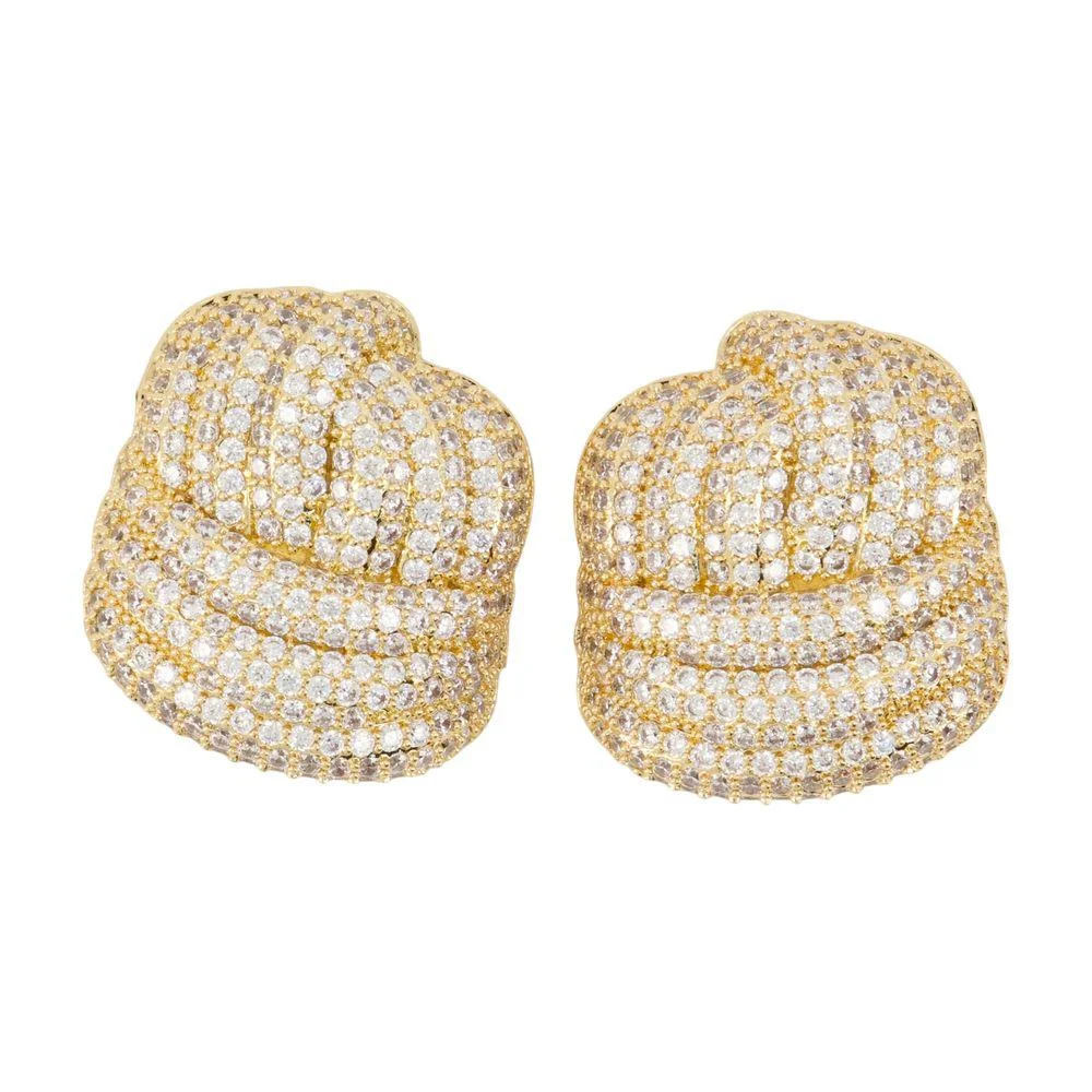 Self-Portrait Knot Earrings - 1