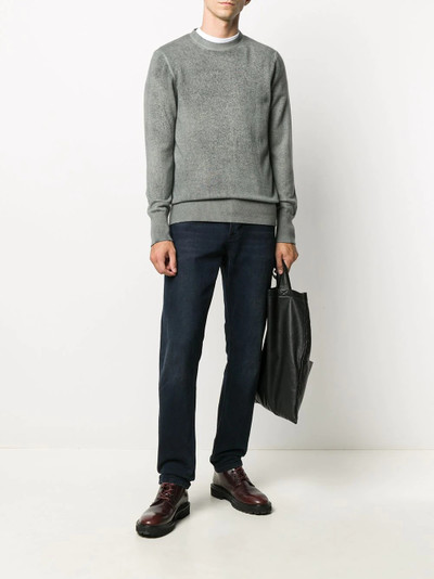 Avant Toi faded knitted sweatshirt outlook