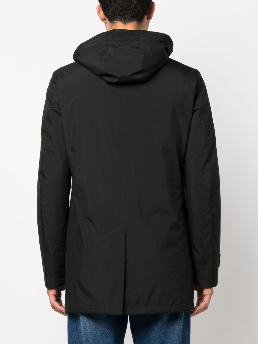 detachable-hood parka - 4