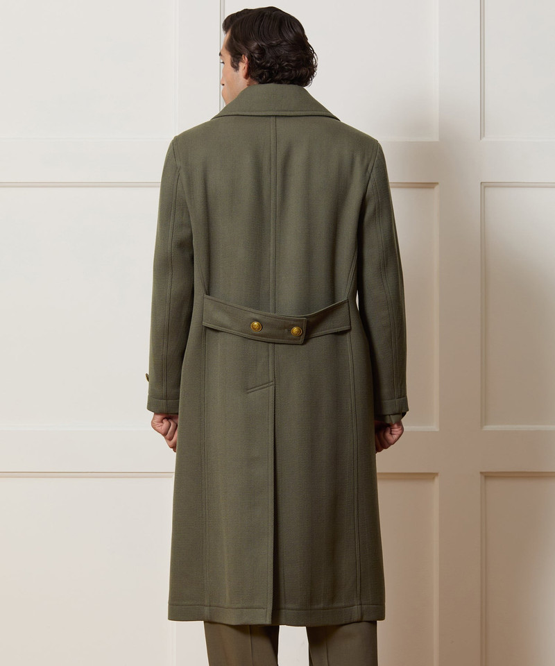 Italian Wool Officer Coat 5