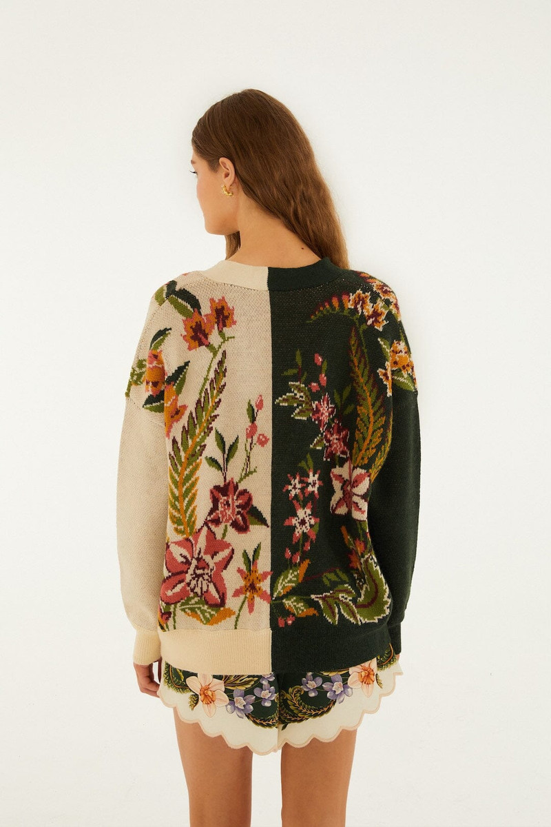 Mixed Nature Knit Cardigan 3