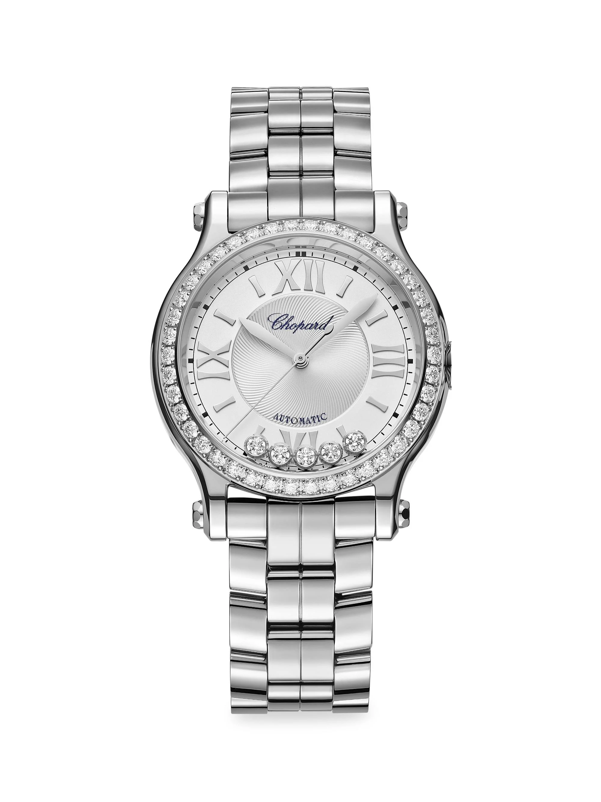 Women's Happy Sport Stainless Steel & Diamond Bracelet Watch - Silver - 1