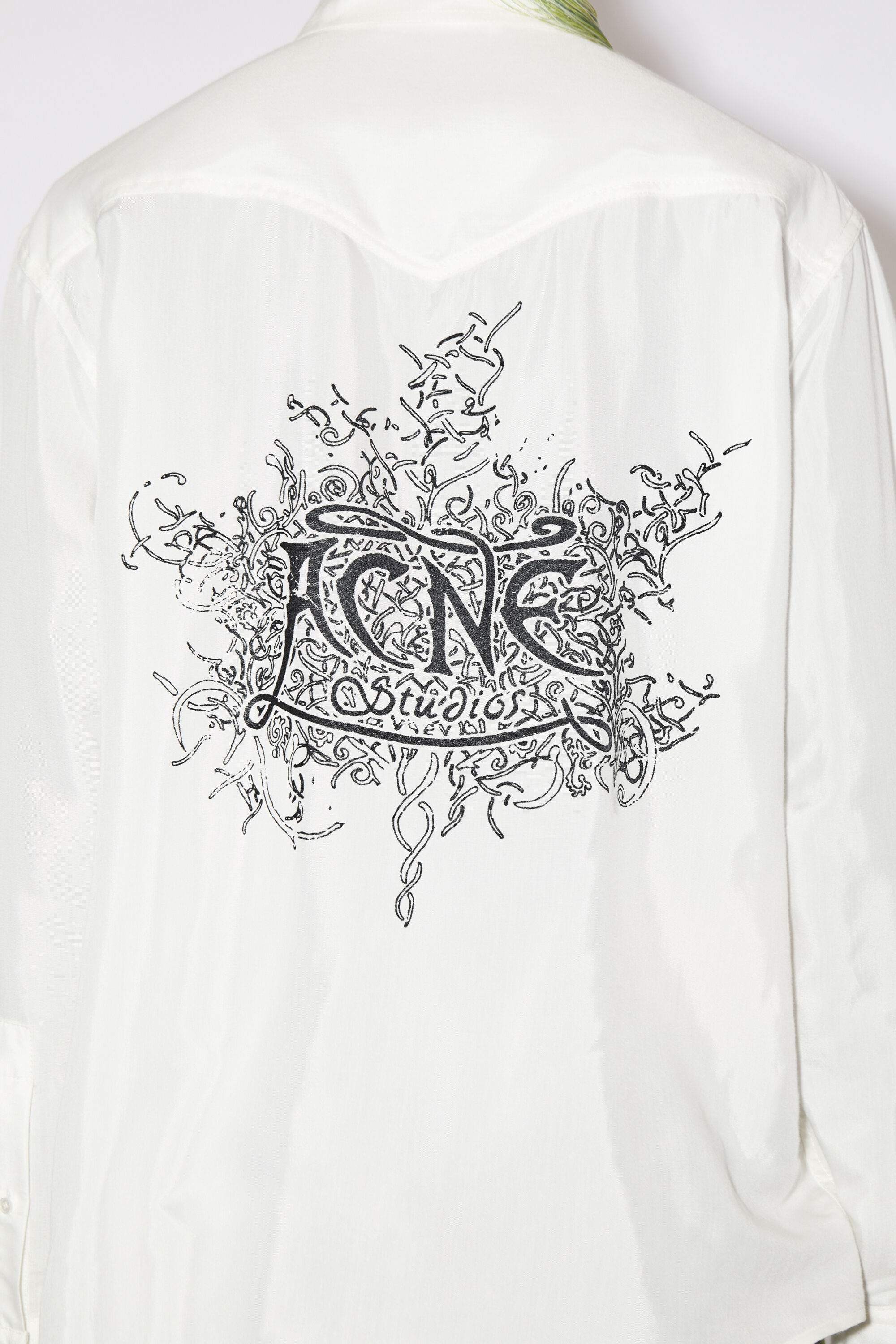 Button-up shirt - Off white - 4