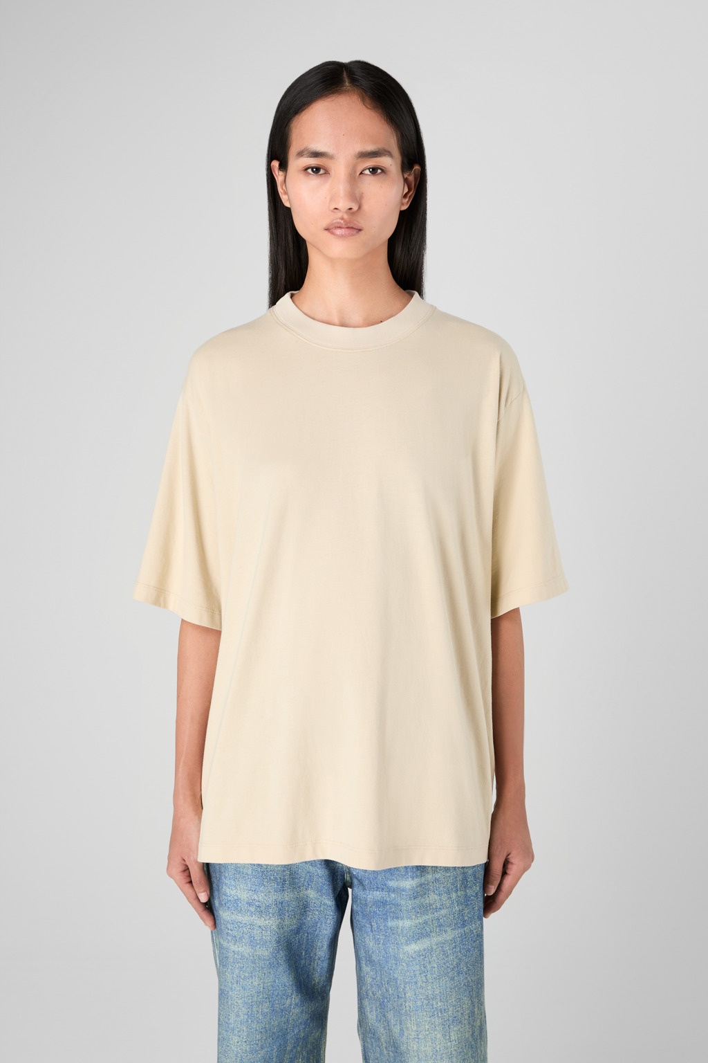 Faded Sand Boxy T-shirt - 2