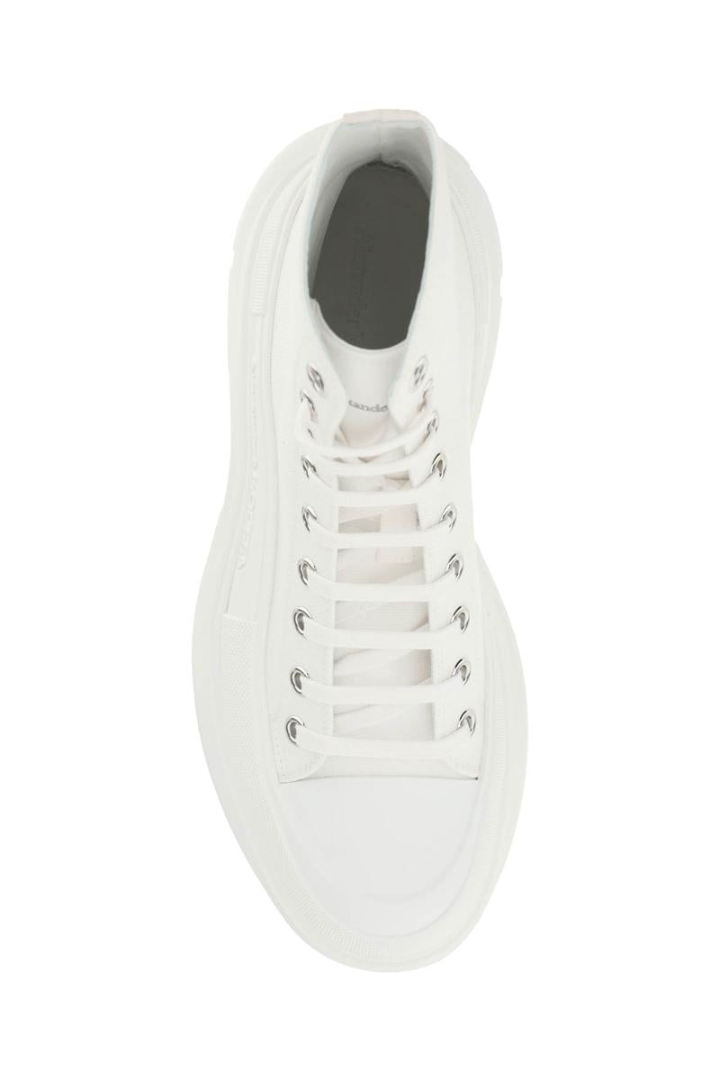 ALEXANDER MCQUEEN TREAD SLEEK HIGH-TOP SNEKAERS - 2