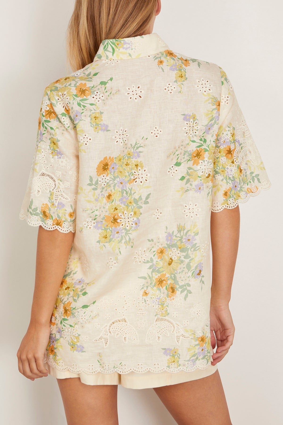 Juliette Shirt in Cream - 4