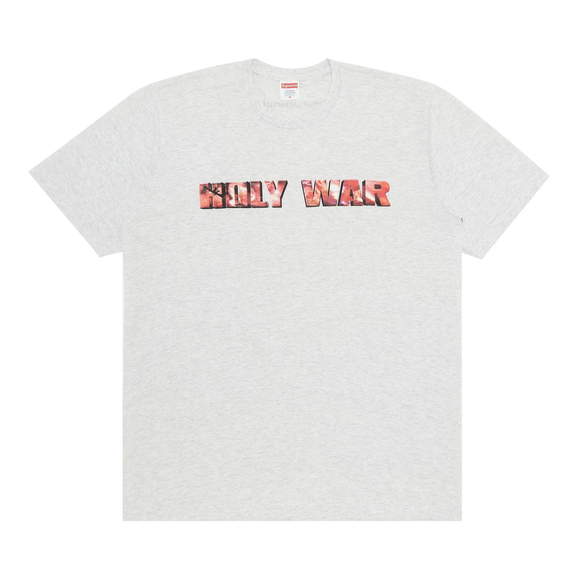 Supreme Holy War Tee 'Ash Grey' - 1