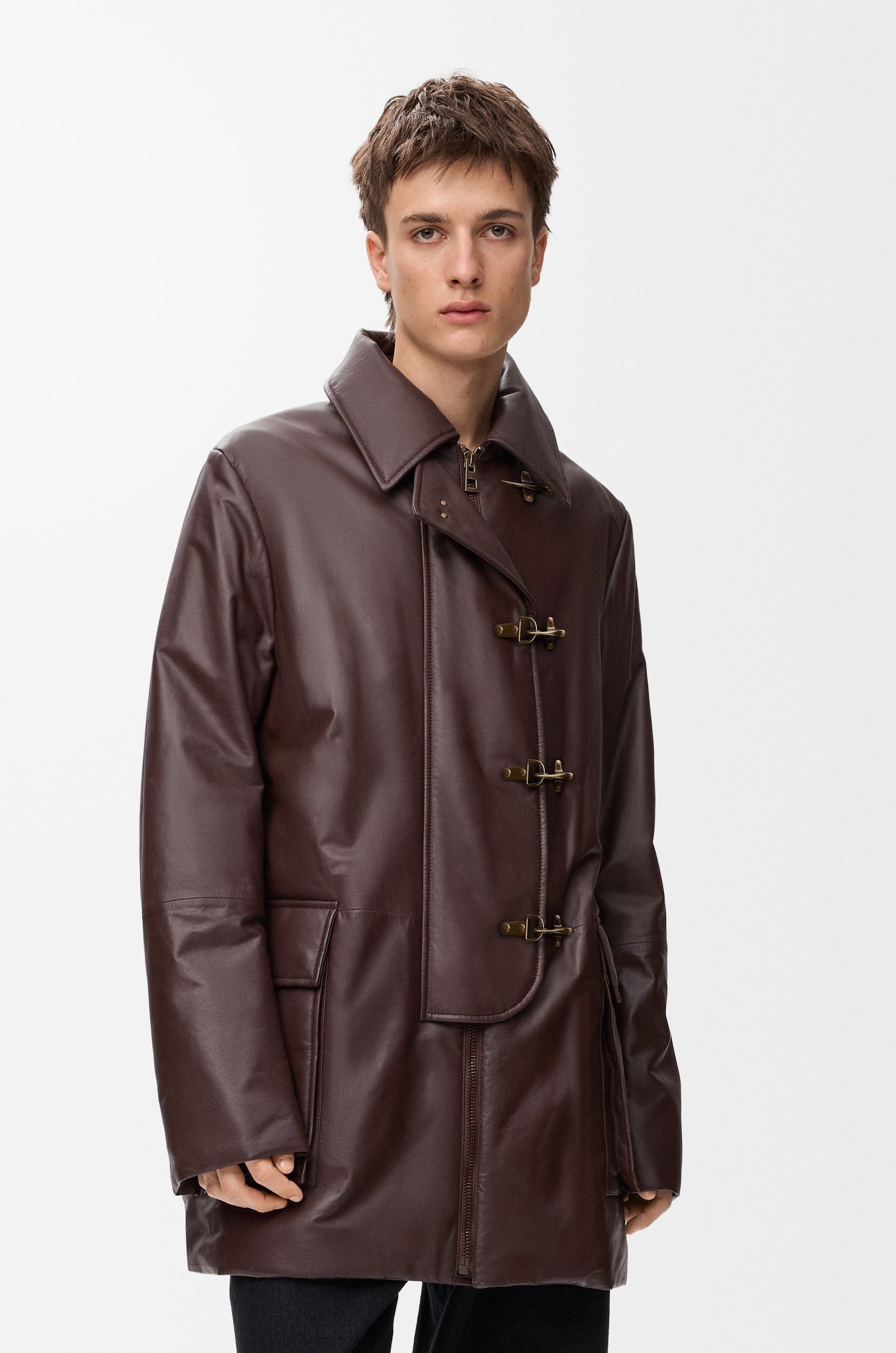 Coat in nappa lambskin - 3