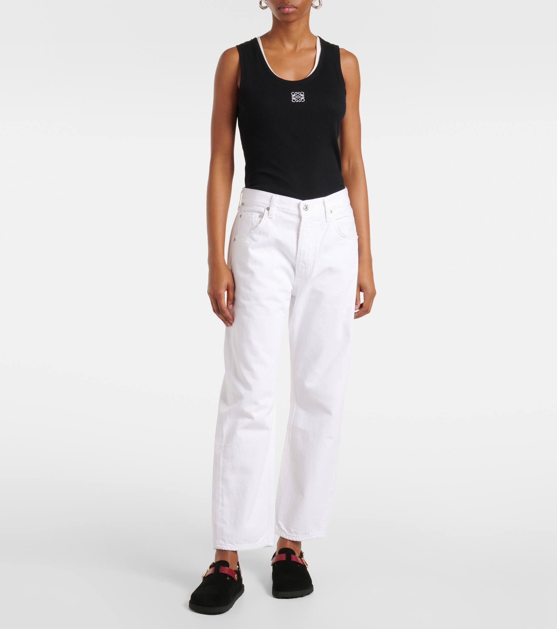 Winslow mid-rise straight jeans - 7