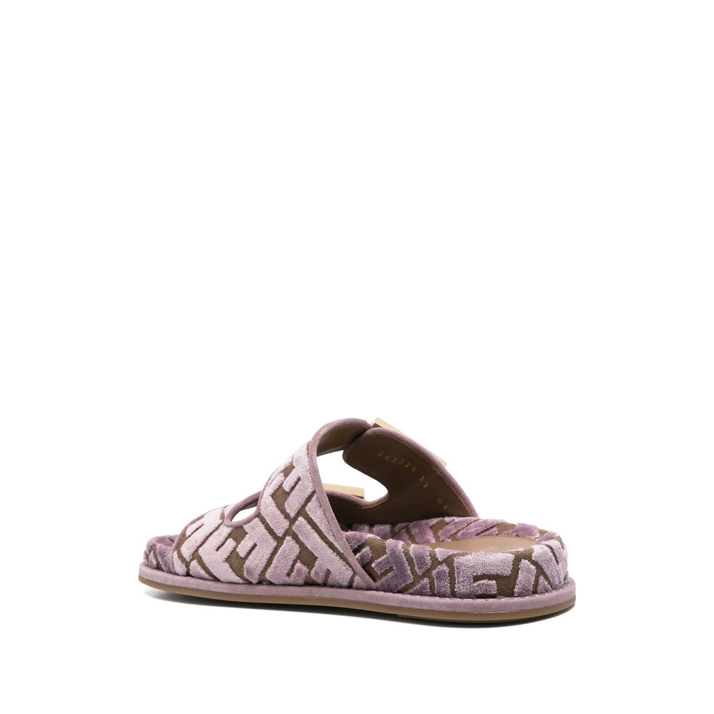 Fendi Pink Flip-Flops & Slides Women - 3