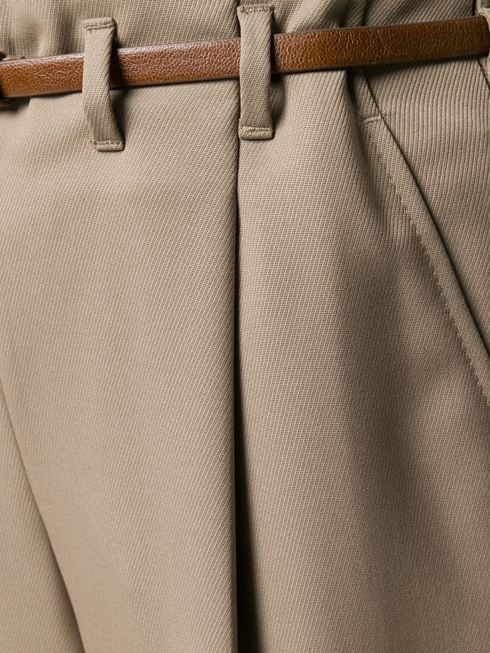 tailored paper bag trousers - 5