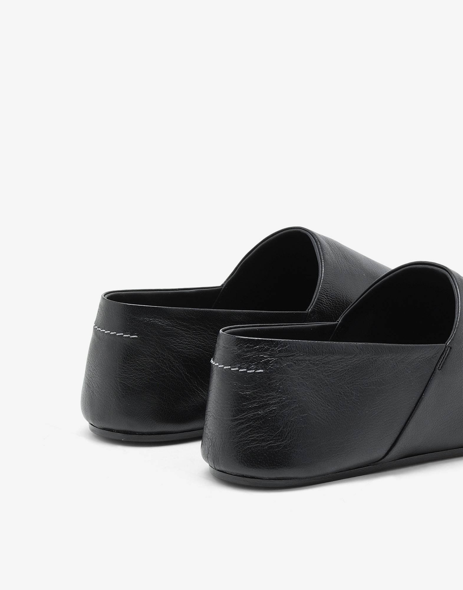 Leather mules - 4