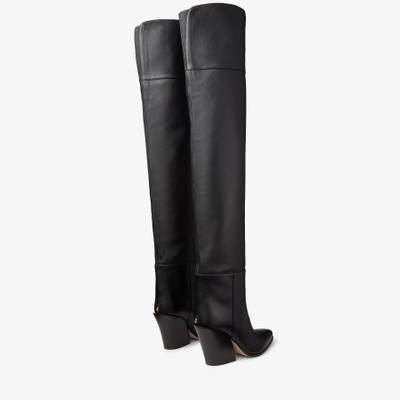 JIMMY CHOO Maceo Over The Knee 85
Black Smooth Leather Over-The-Knee Boots outlook