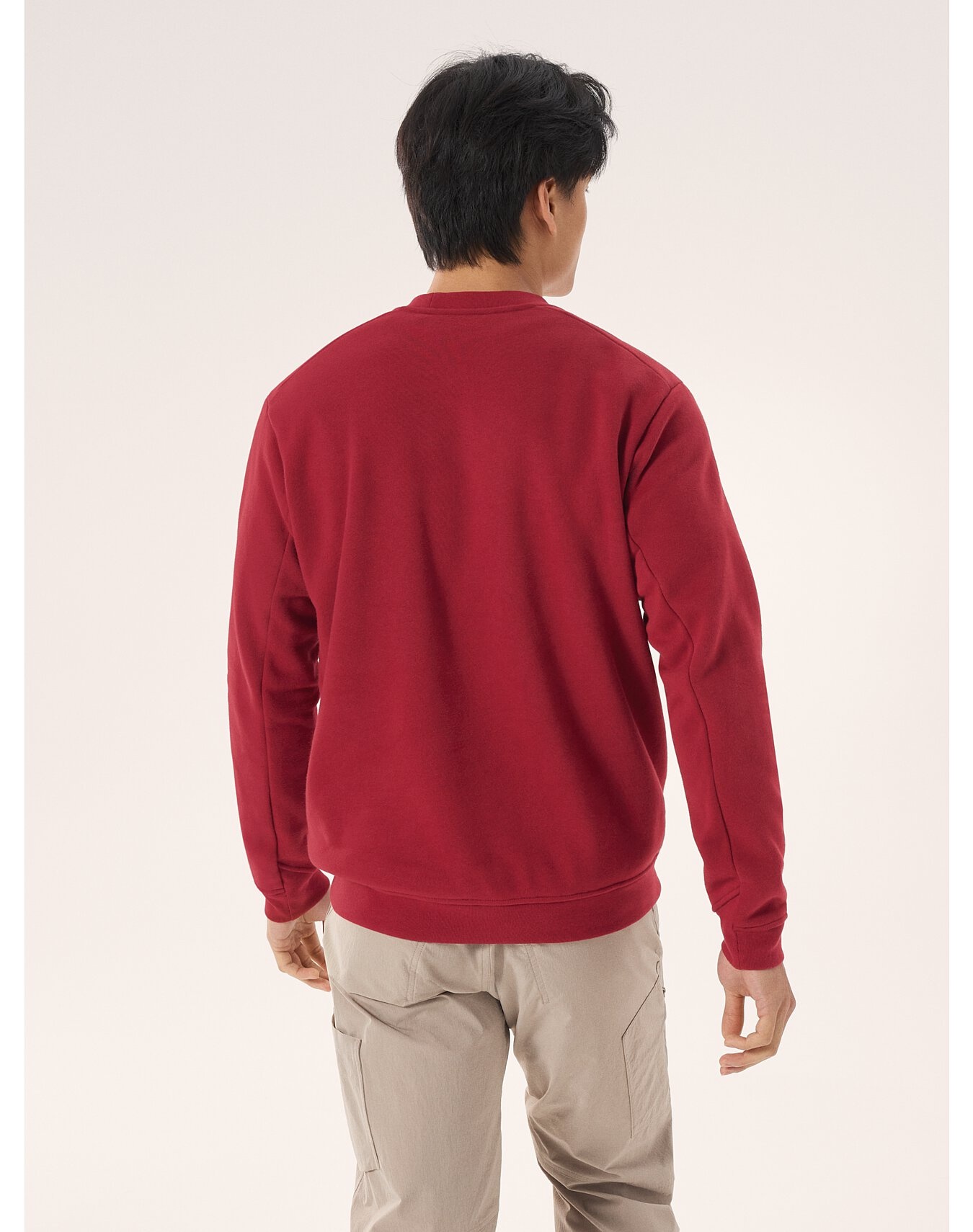 Emblem Fleece Crew Neck Pullover - 5