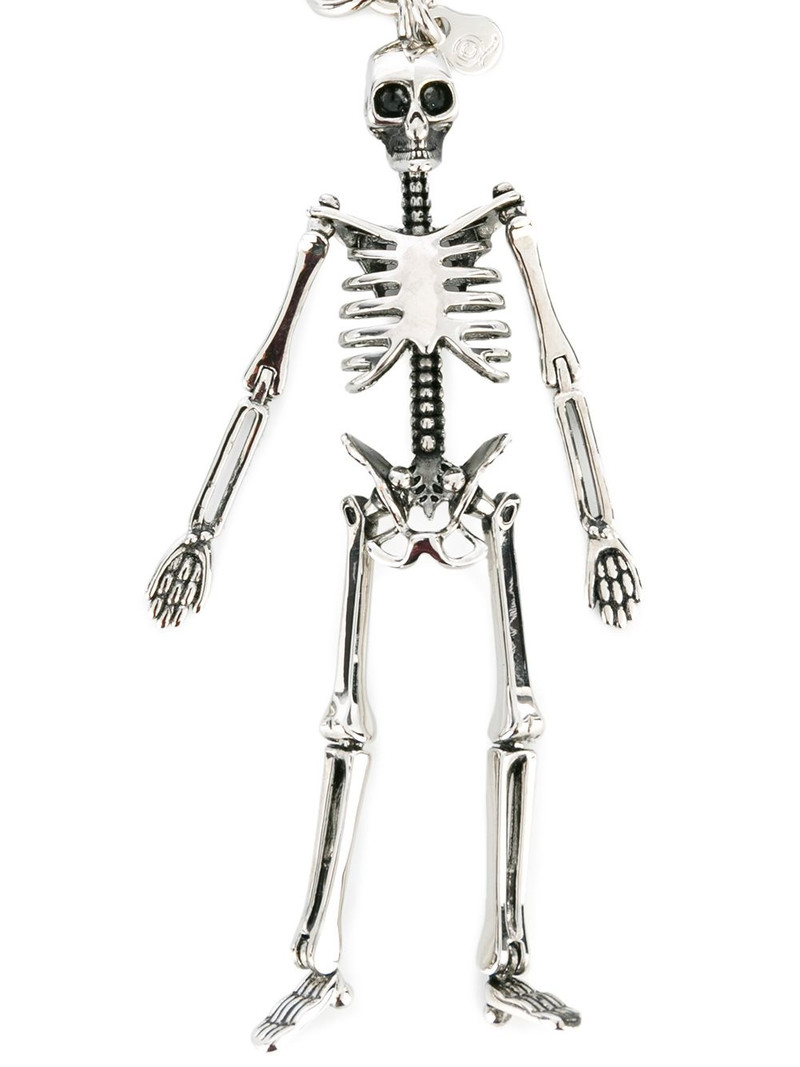 Alexander McQueen skeleton keyring outlook