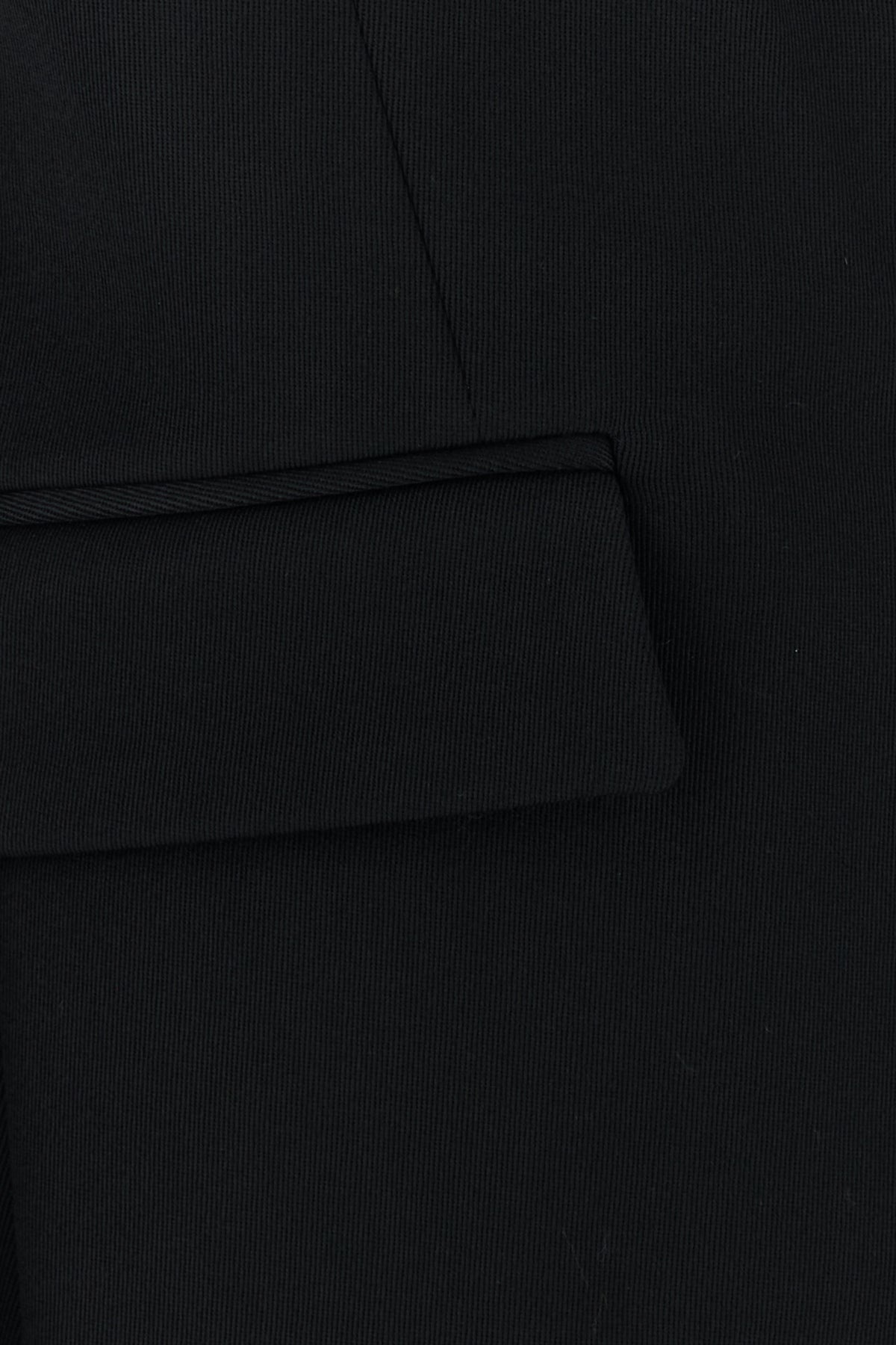 Black wool blazer - 3