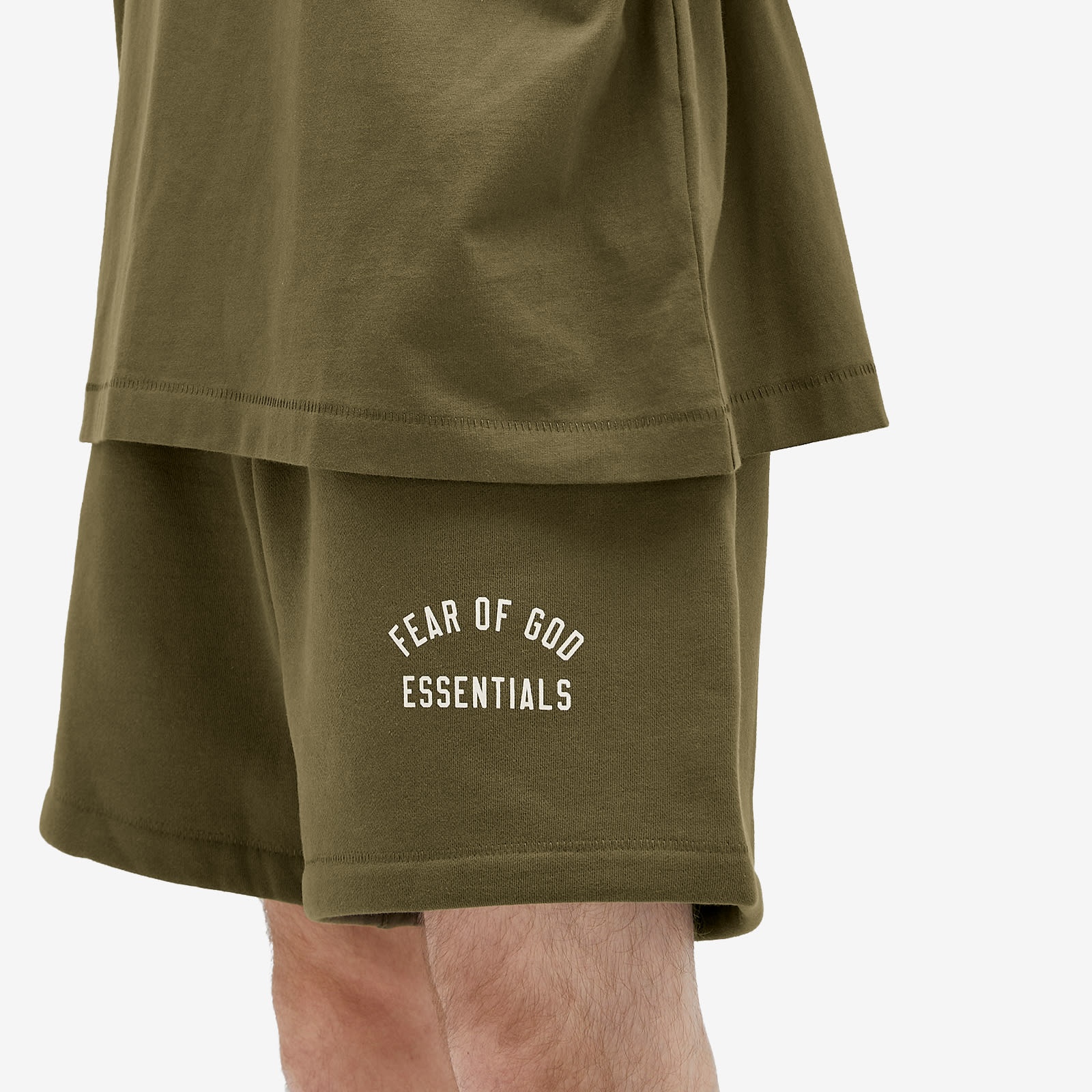 Fear of God ESSENTIALS Fleece Soccer Short - 5