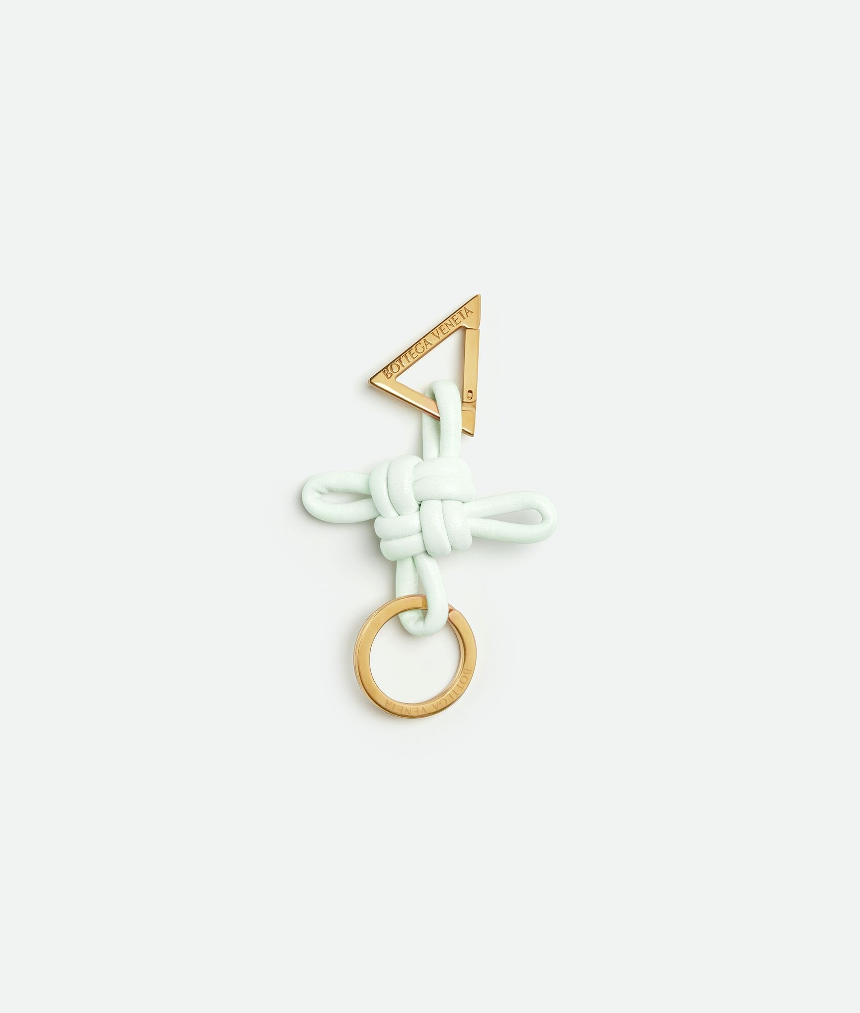 Bottega Veneta Triangle Key Ring | bottegaveneta | REVERSIBLE