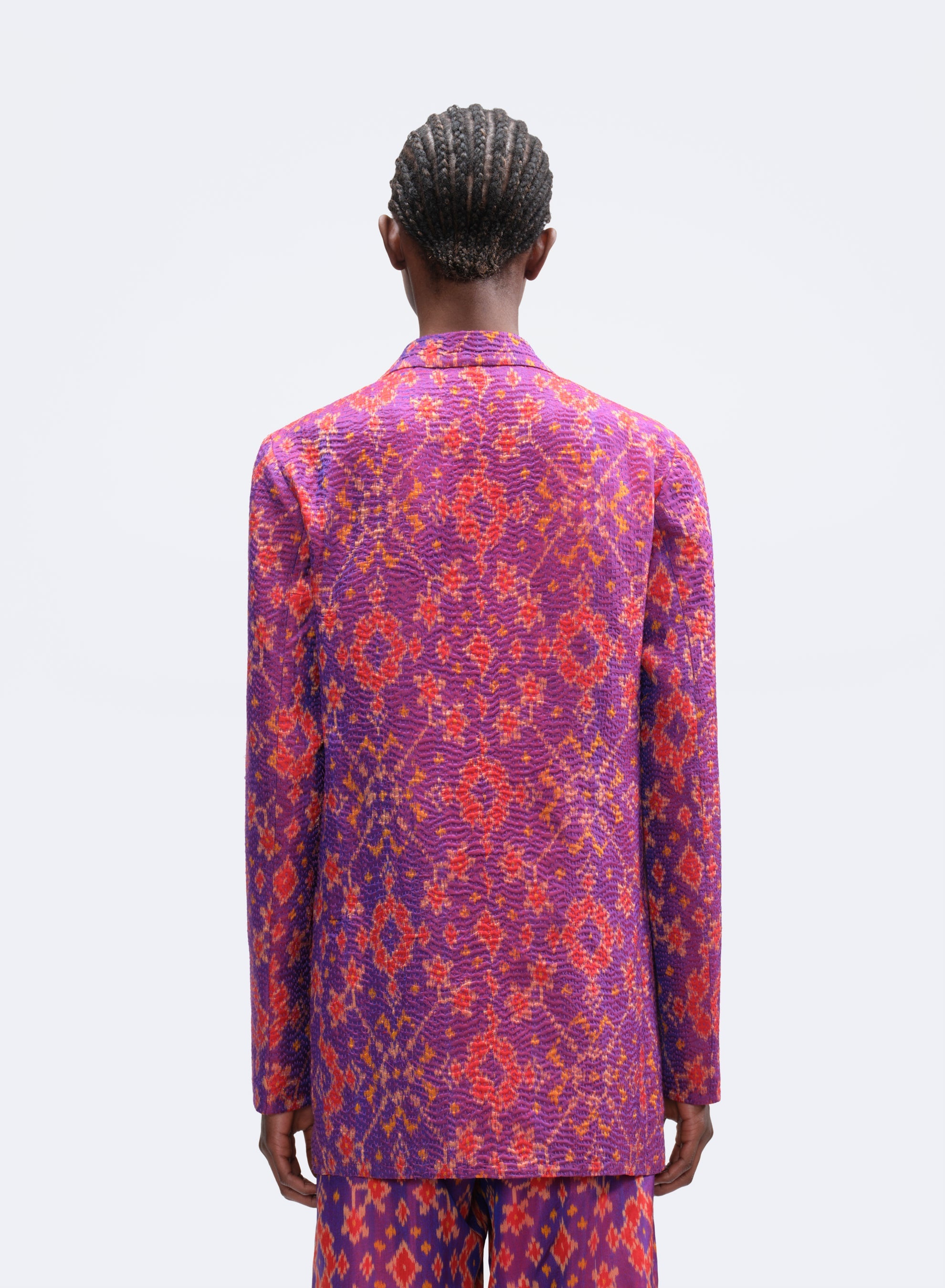 BLAZER IN IKAT WEAVE - 2