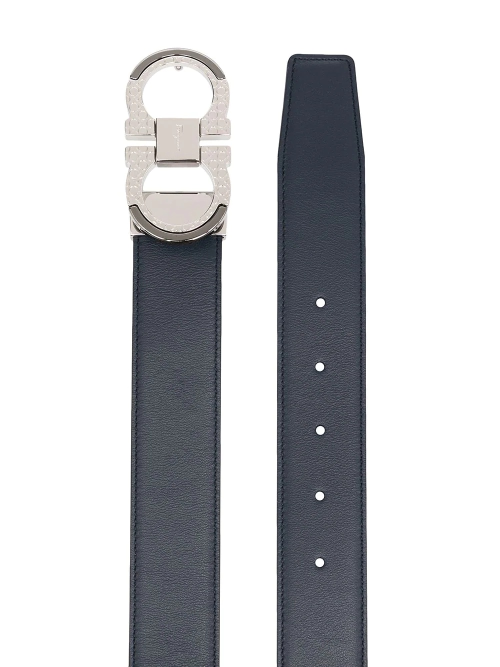 Gancini-buckle reversible belt - 2