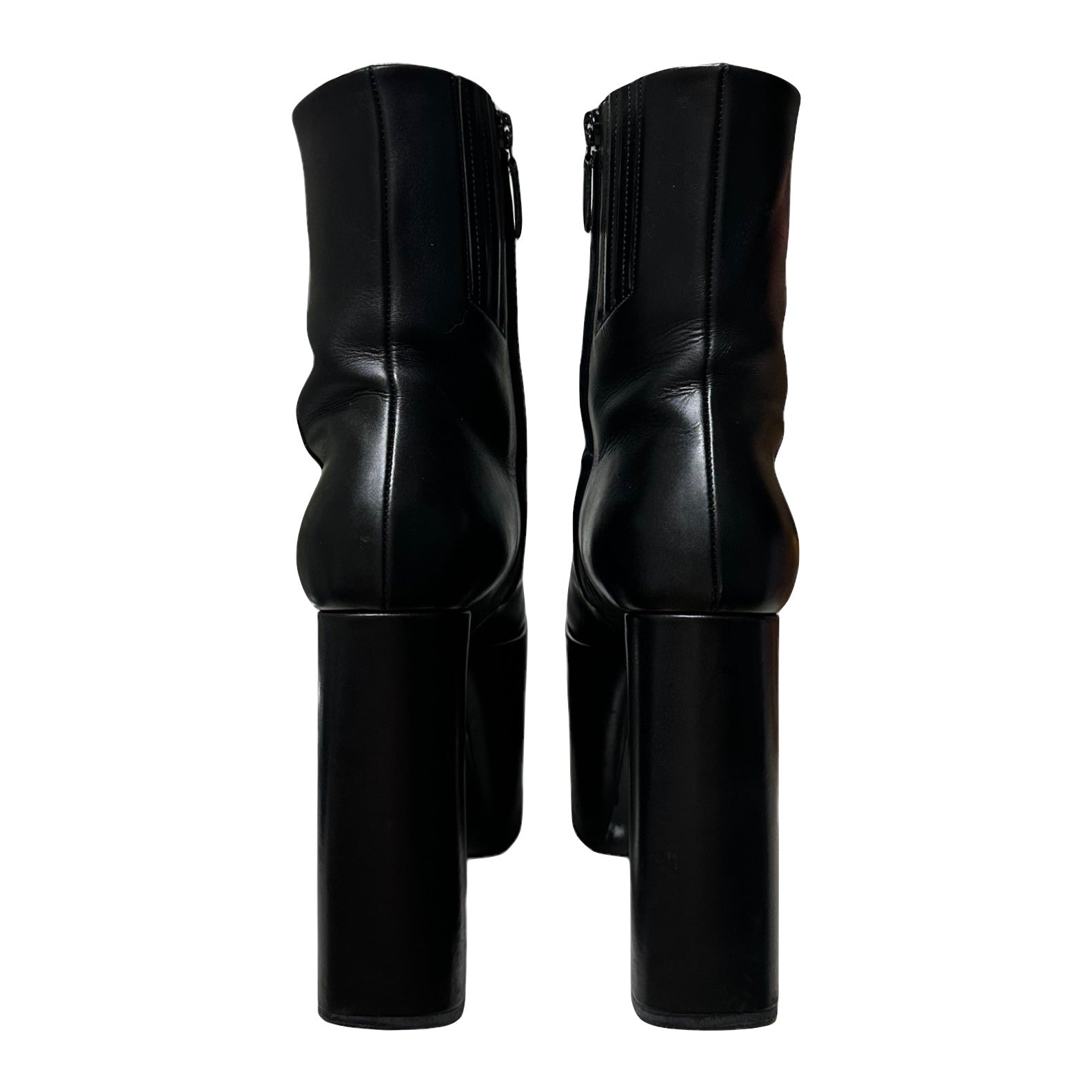 BALENCIAGA Fall Winter 2016 Platform Ankle Boots - 5