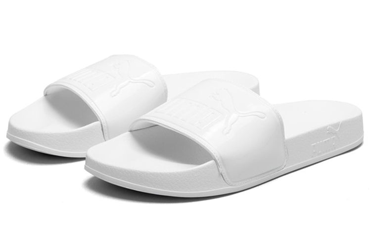 (WMNS) PUMA Leadcat Patent Slide White 367282-02 - 3