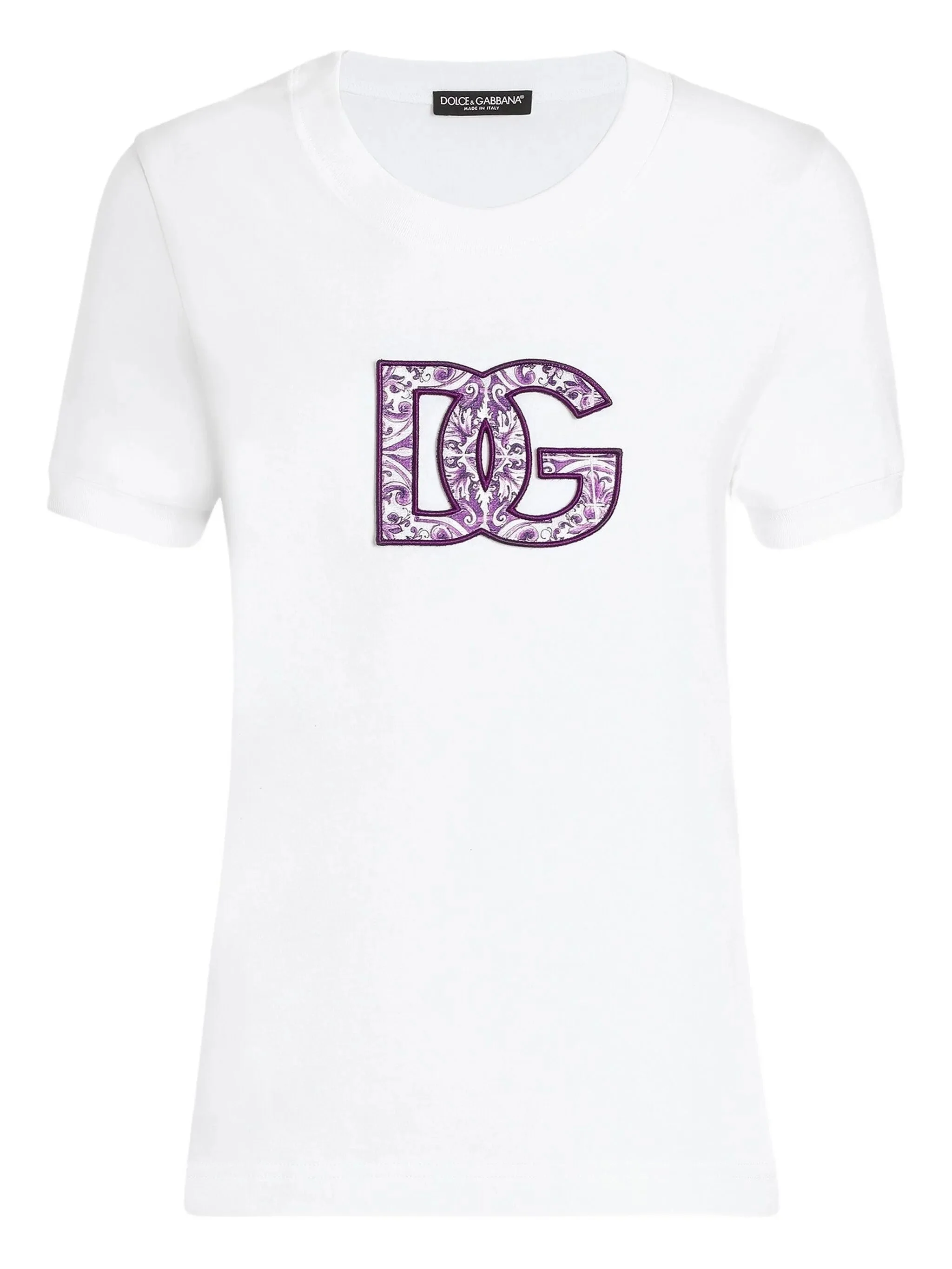 logo-appliqué cotton t-shirt - 1