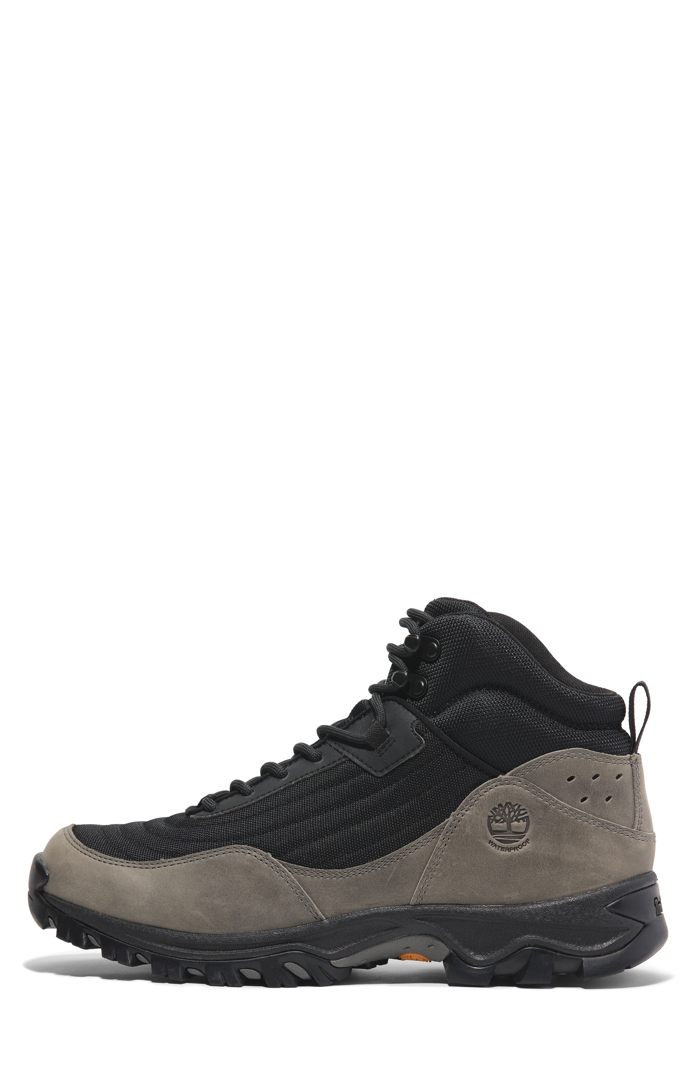 Timberland Mt. Maddsen Waterproof Hiking Boot in Black Mesh W Md Grey at Nordstrom - 6