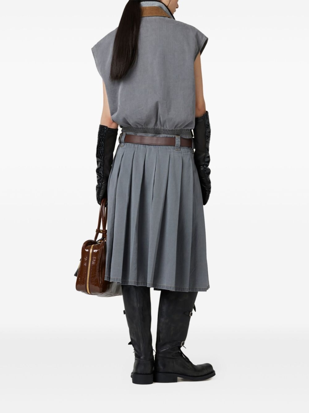 chambray vest - 3