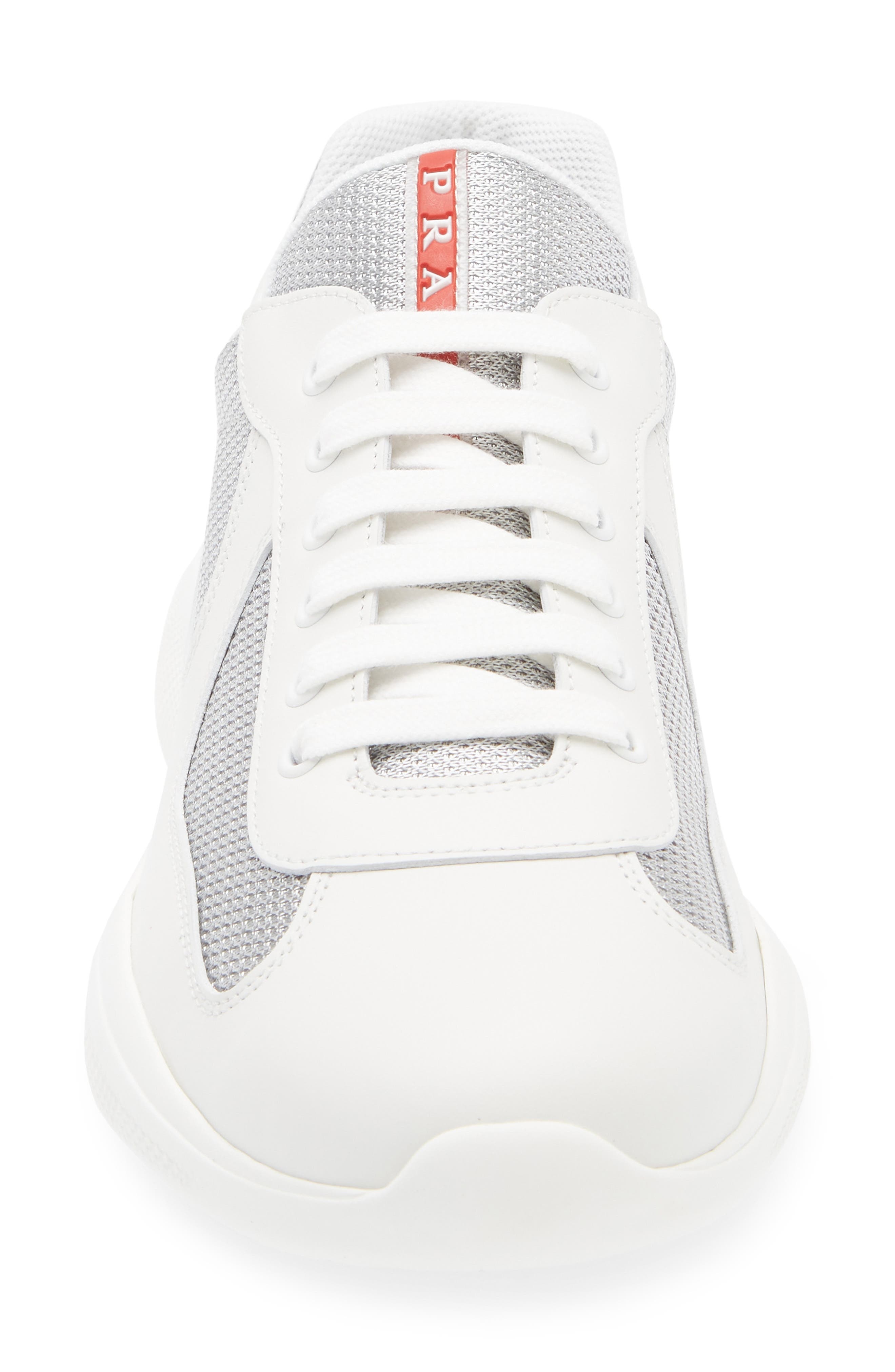 Prada America's Cup Soft Bike Low Top Sneaker in F0J36 - 4