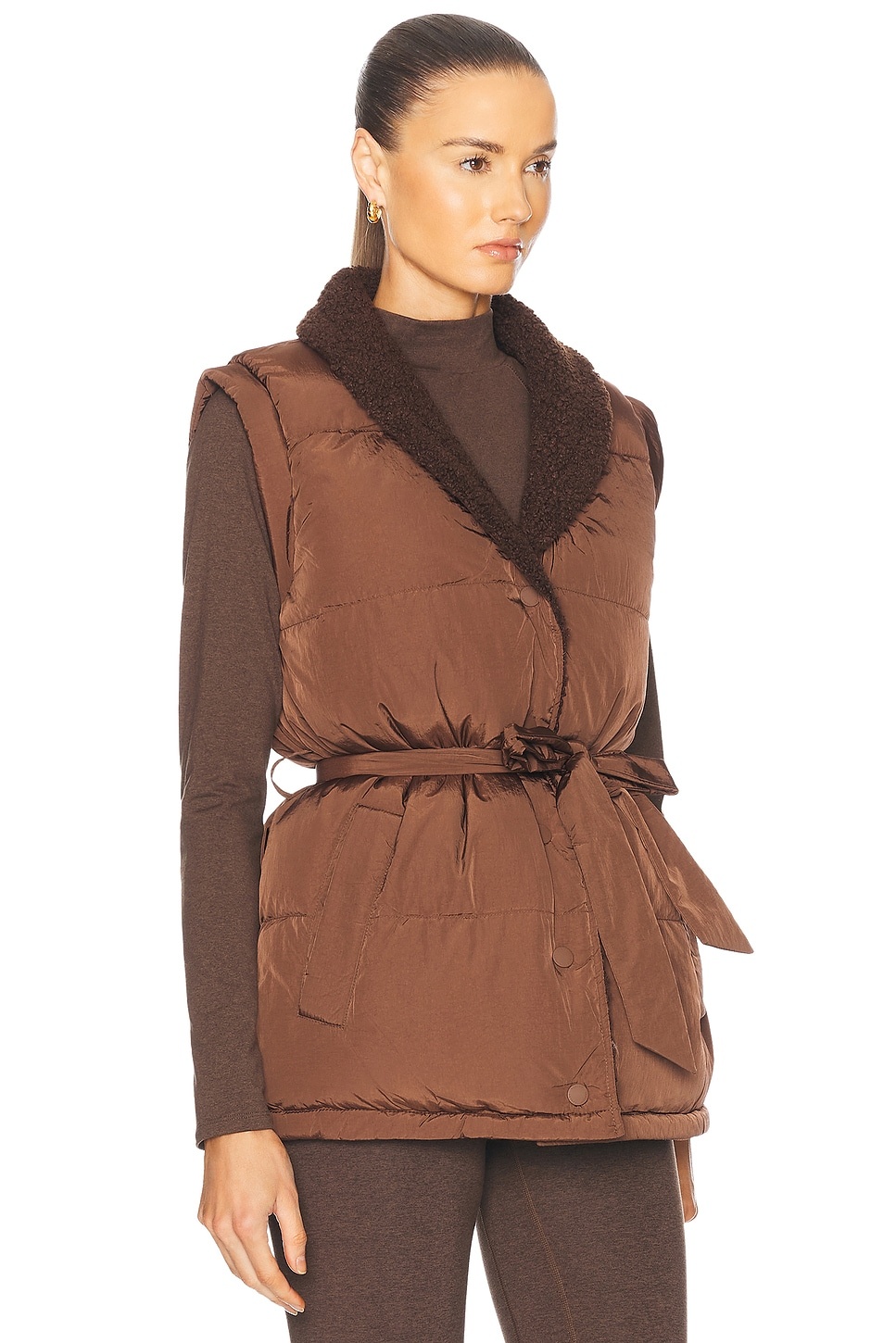 Lanville Wrap Puffer Gilet Vest - 3
