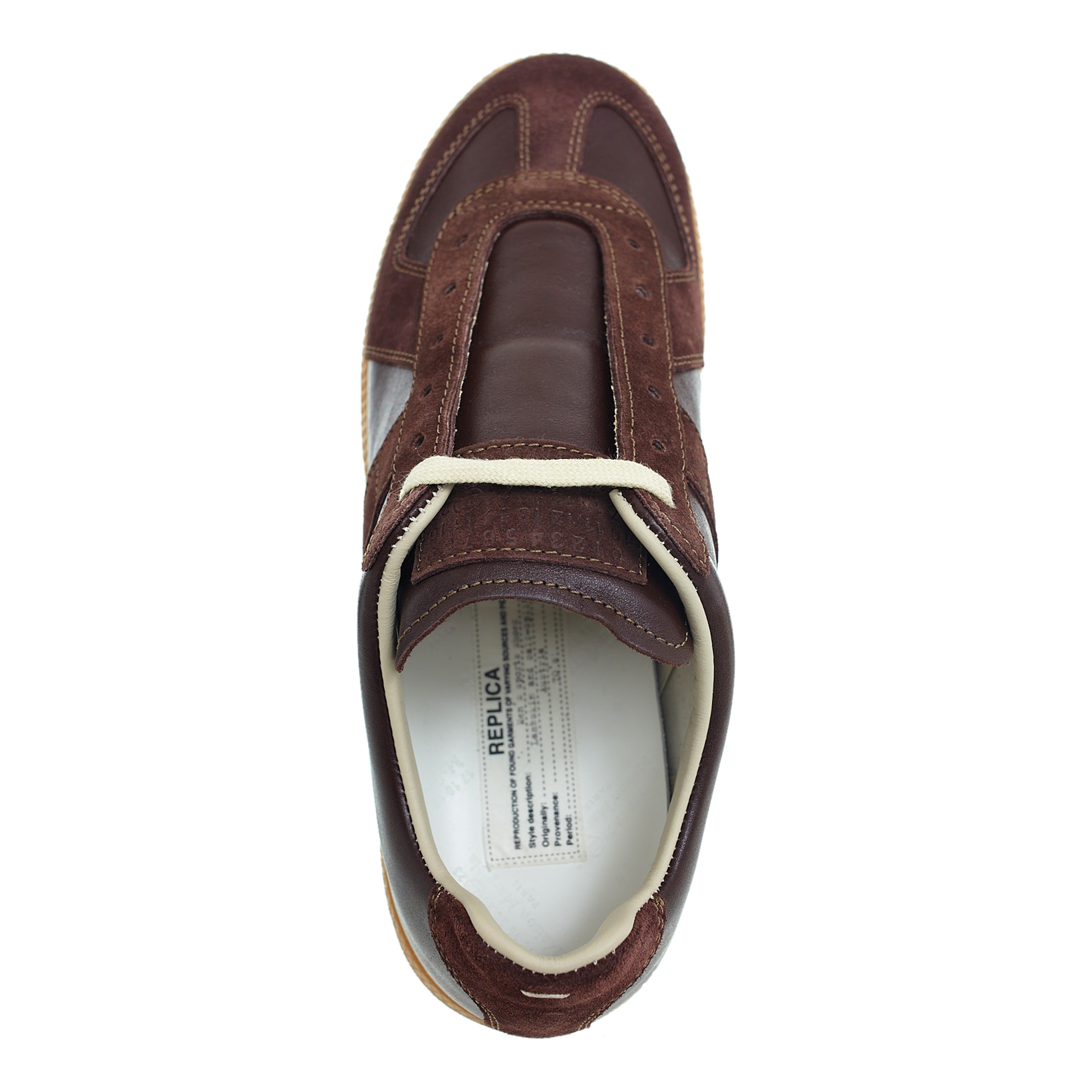 REPLICA LEATHER SNEAKERS - 4