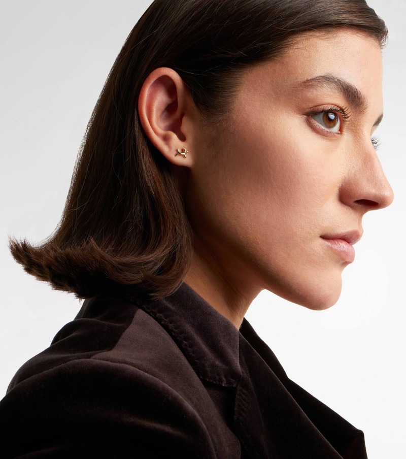 SYDNEY EVAN Balloon Dog 14kt gold earrings outlook