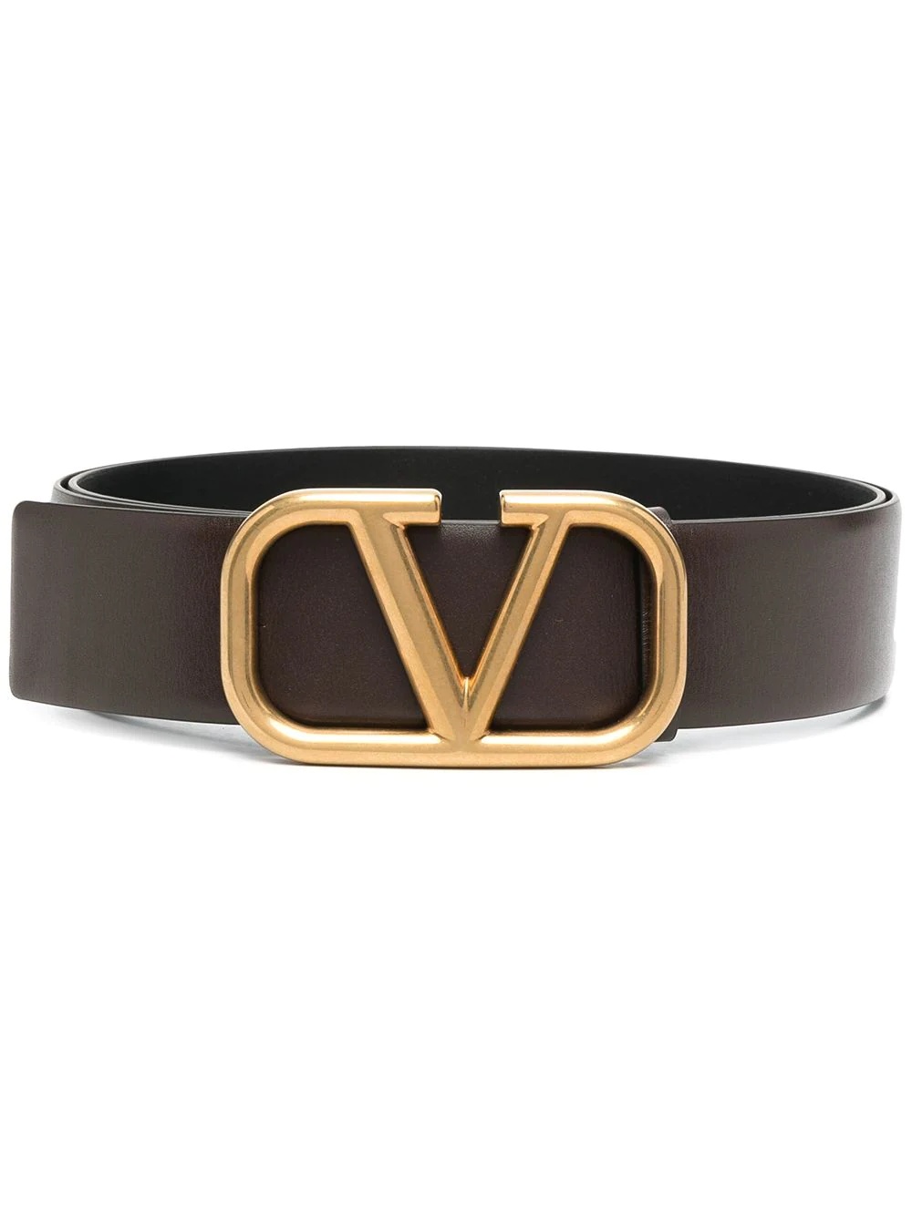 VLOGO leather belt - 1