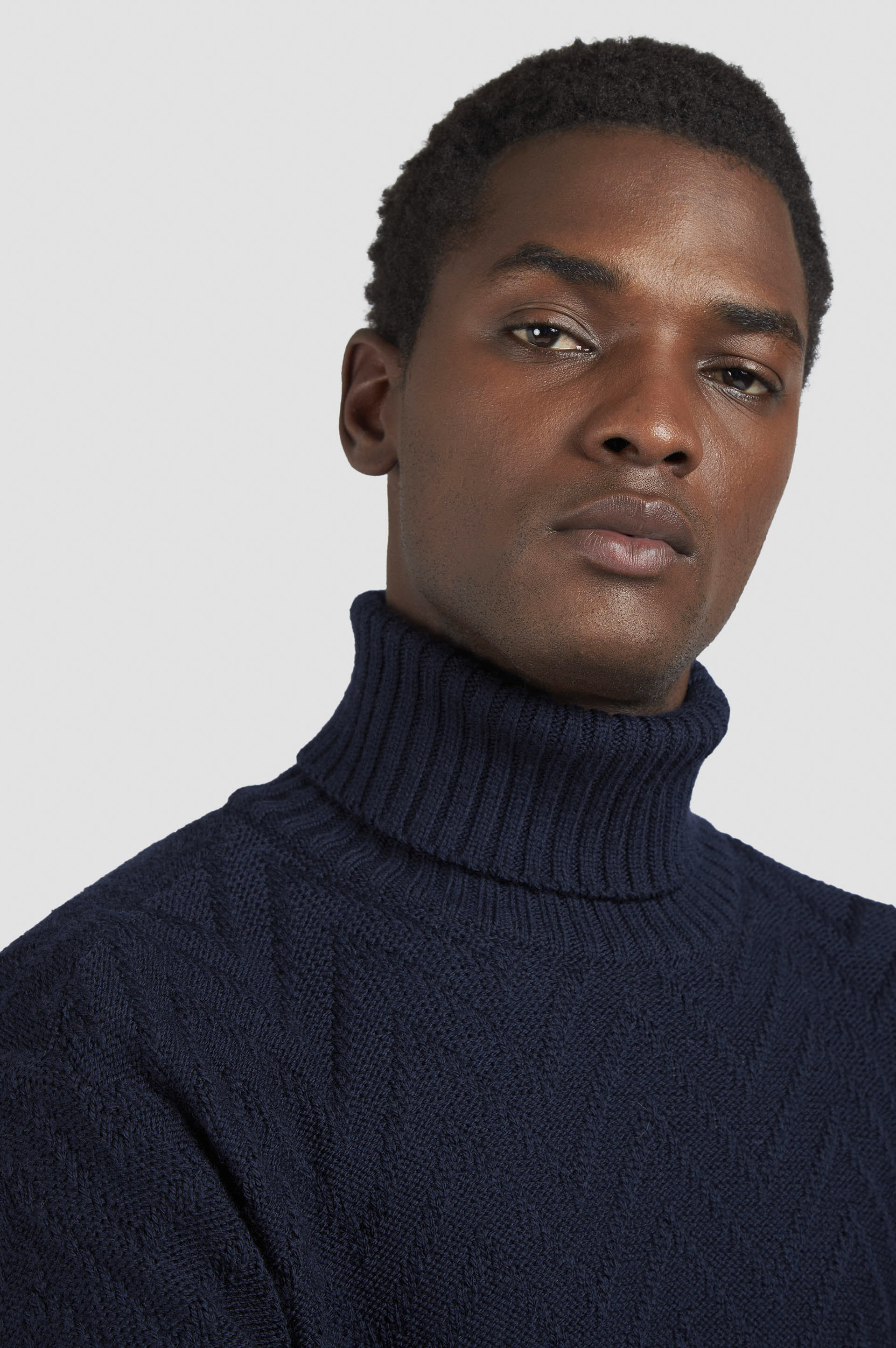 MERINO WOOL TURTLENECK SWEATER - 4