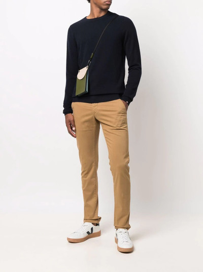 extreme cashmere ribbed-trim cashmere-blend jumper outlook