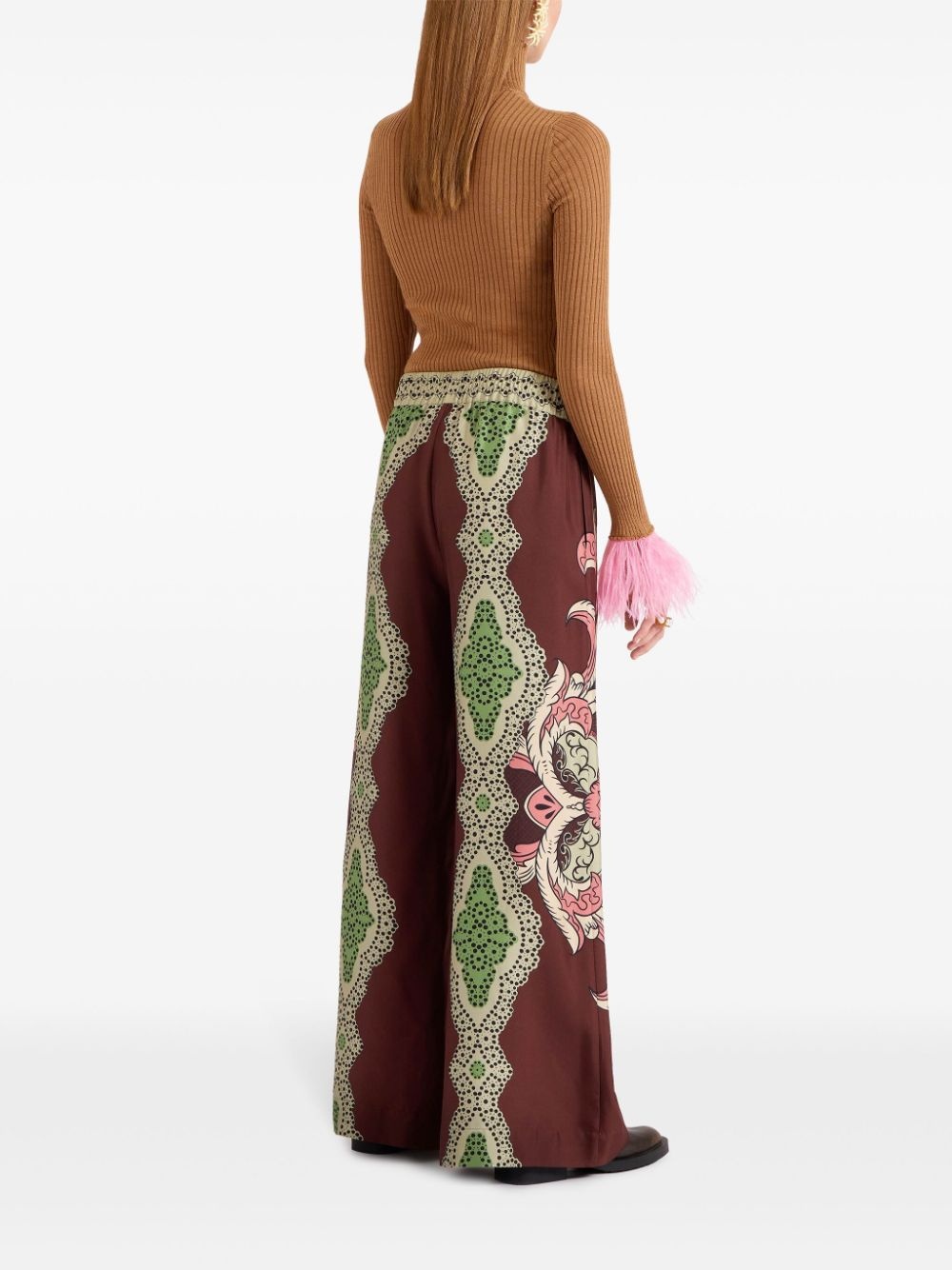 All-over-printed palazzo - 3