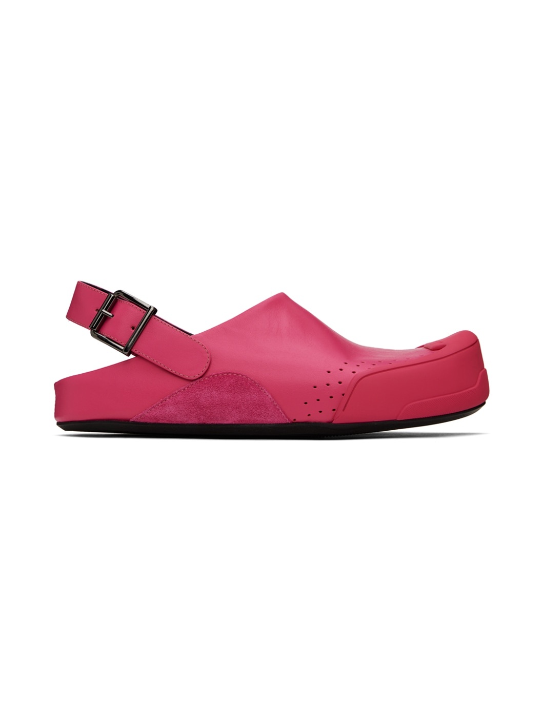Pink Fussbett Sabot Sandals - 1