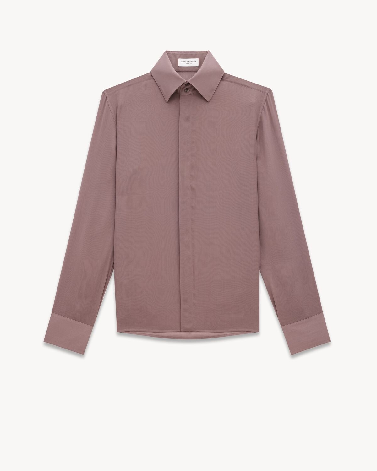 SHIRT IN SILK CREPE MUSLIN - 1