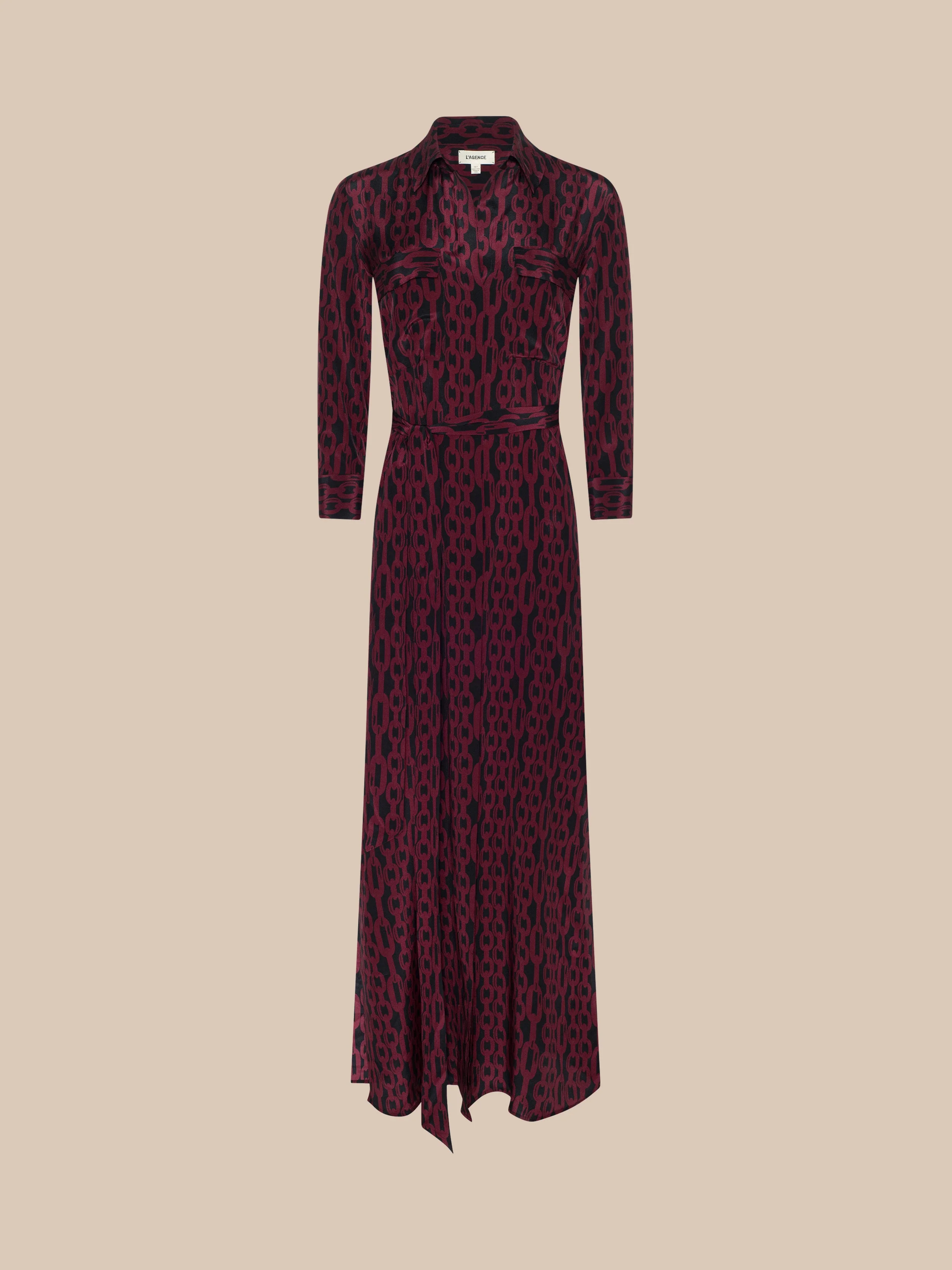 Cameron Silk Shirt Dress - 1